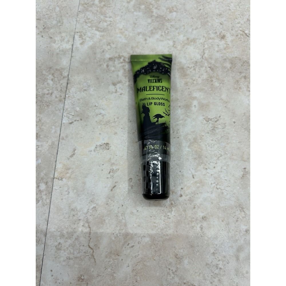 Bath & Body Works Disney Maleficent Lip Gloss‎ Plum + Midnight Berries Sealed